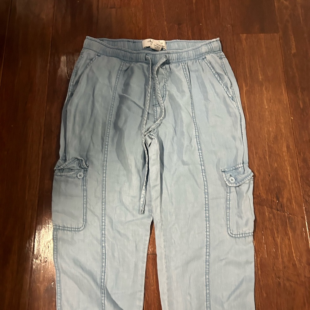 American Rag Sky Blue Drawstring Pants - Picture 2 of 3